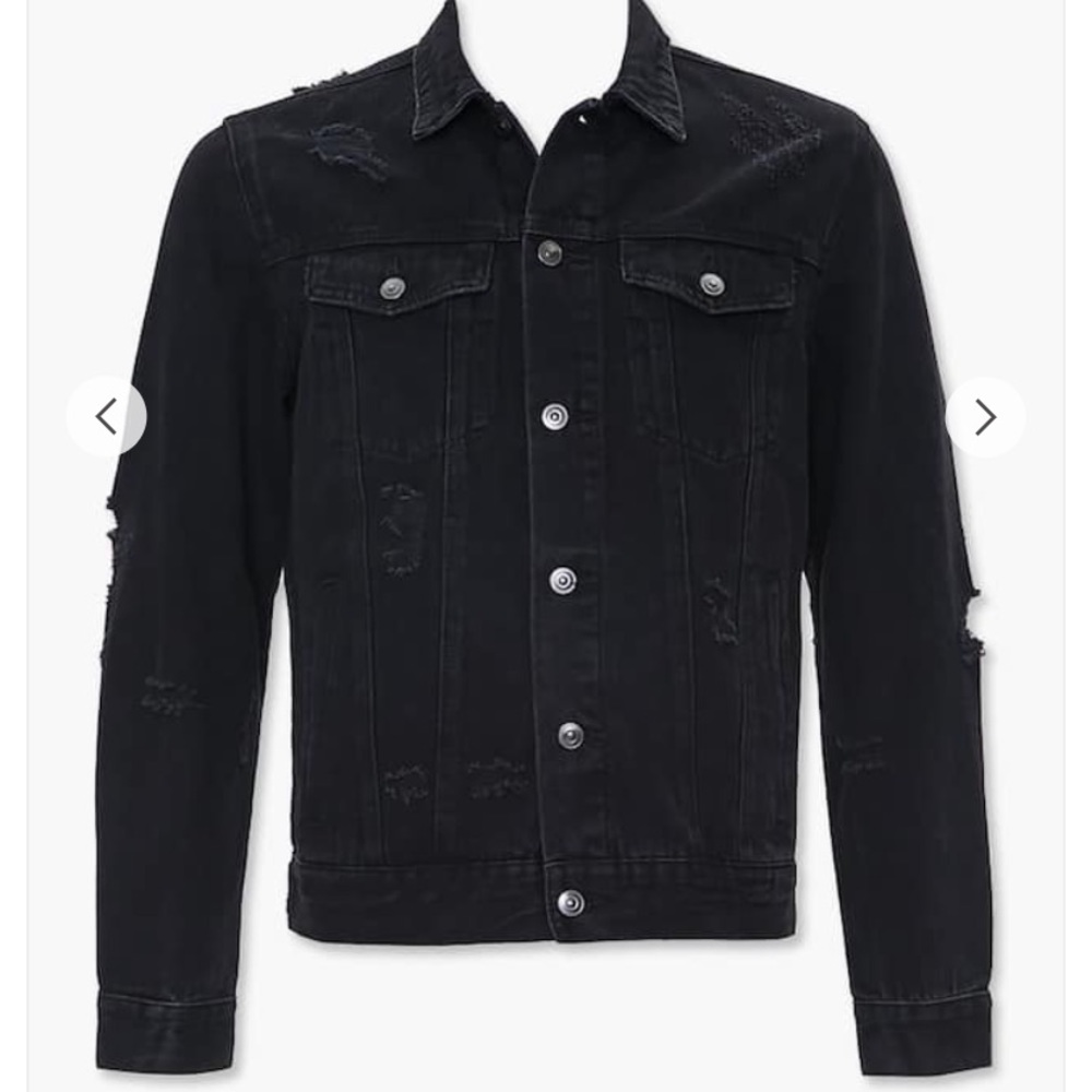 🆕 Men’s Distressed Denim Jacket